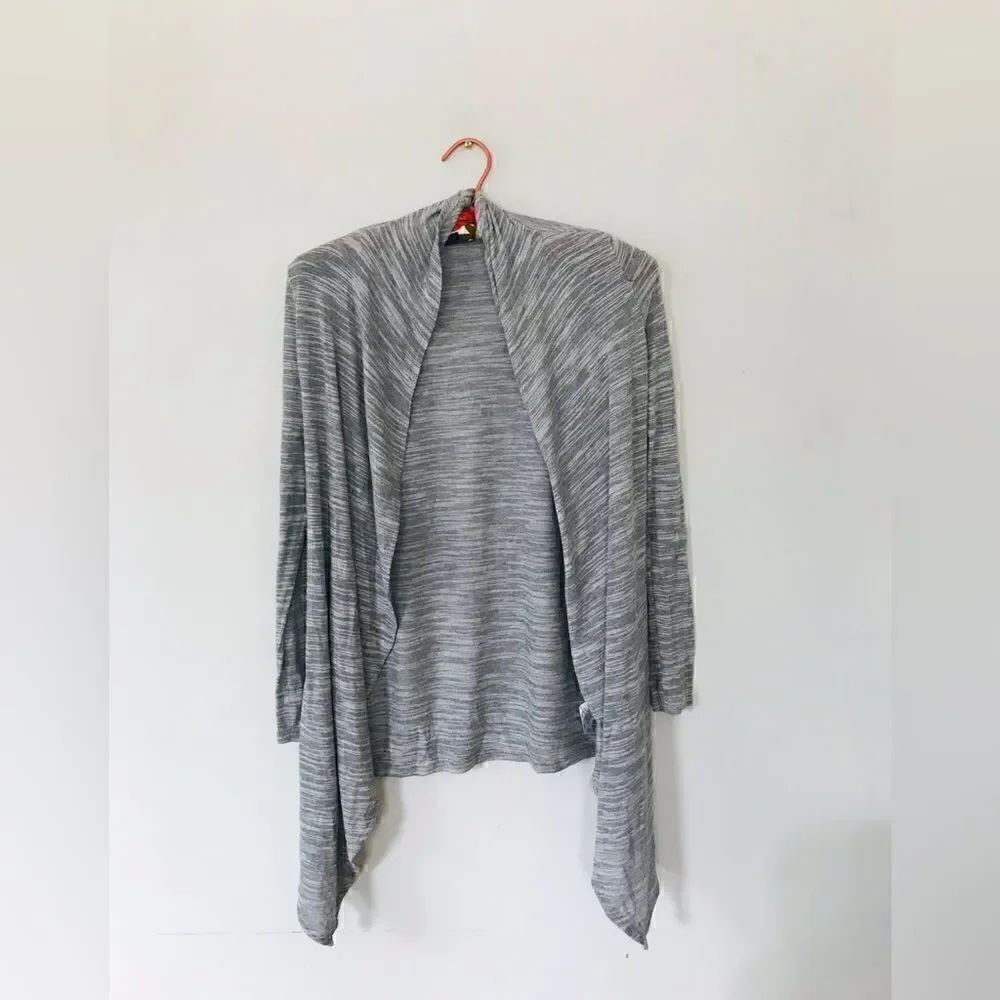 Athleta | women’s grey thin knit cardigan sweater | size XS